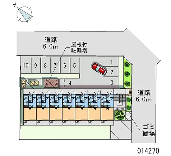 ★手数料０円★堺市堺区向陵東町　月極駐車場（LP）